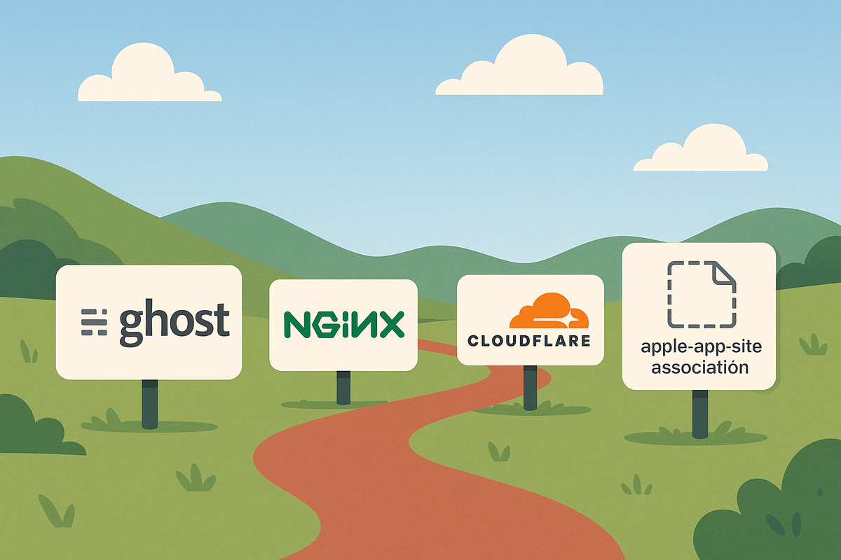 Hosting an AASA File on Your Ghost Blog