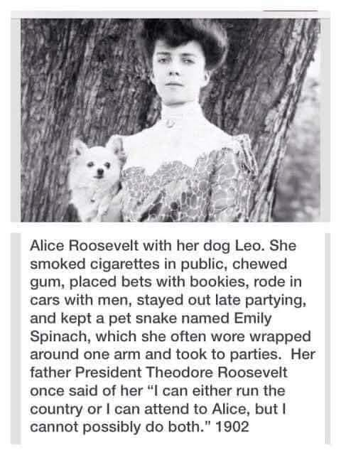 Alice Roosevelt: Paris Hilton of the 1800s?