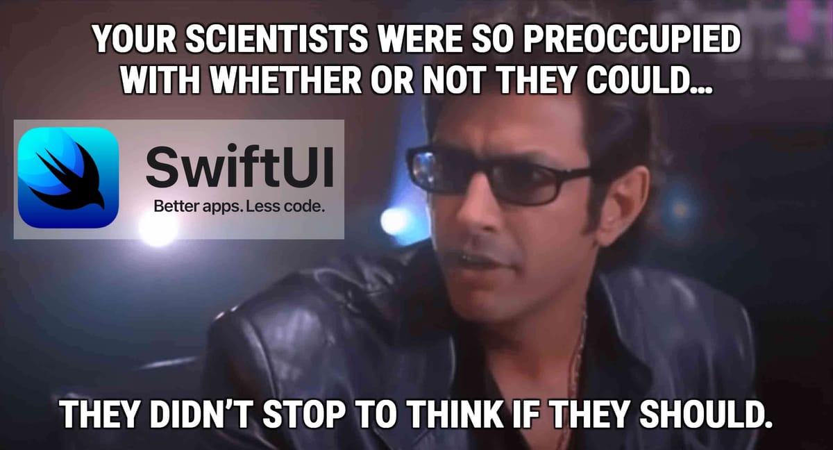 SwiftUI: Does it [Still] Suck?