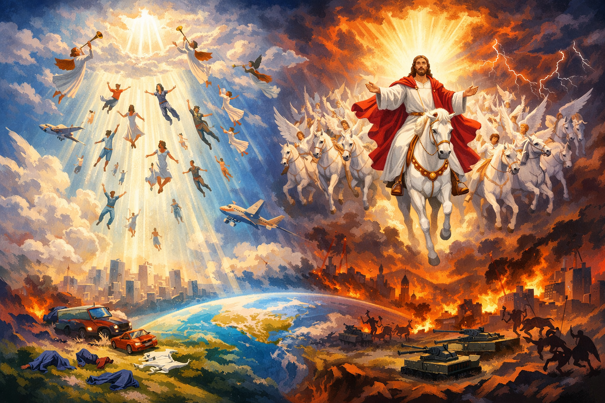 I Want to be Left Behind when Jesus Comes