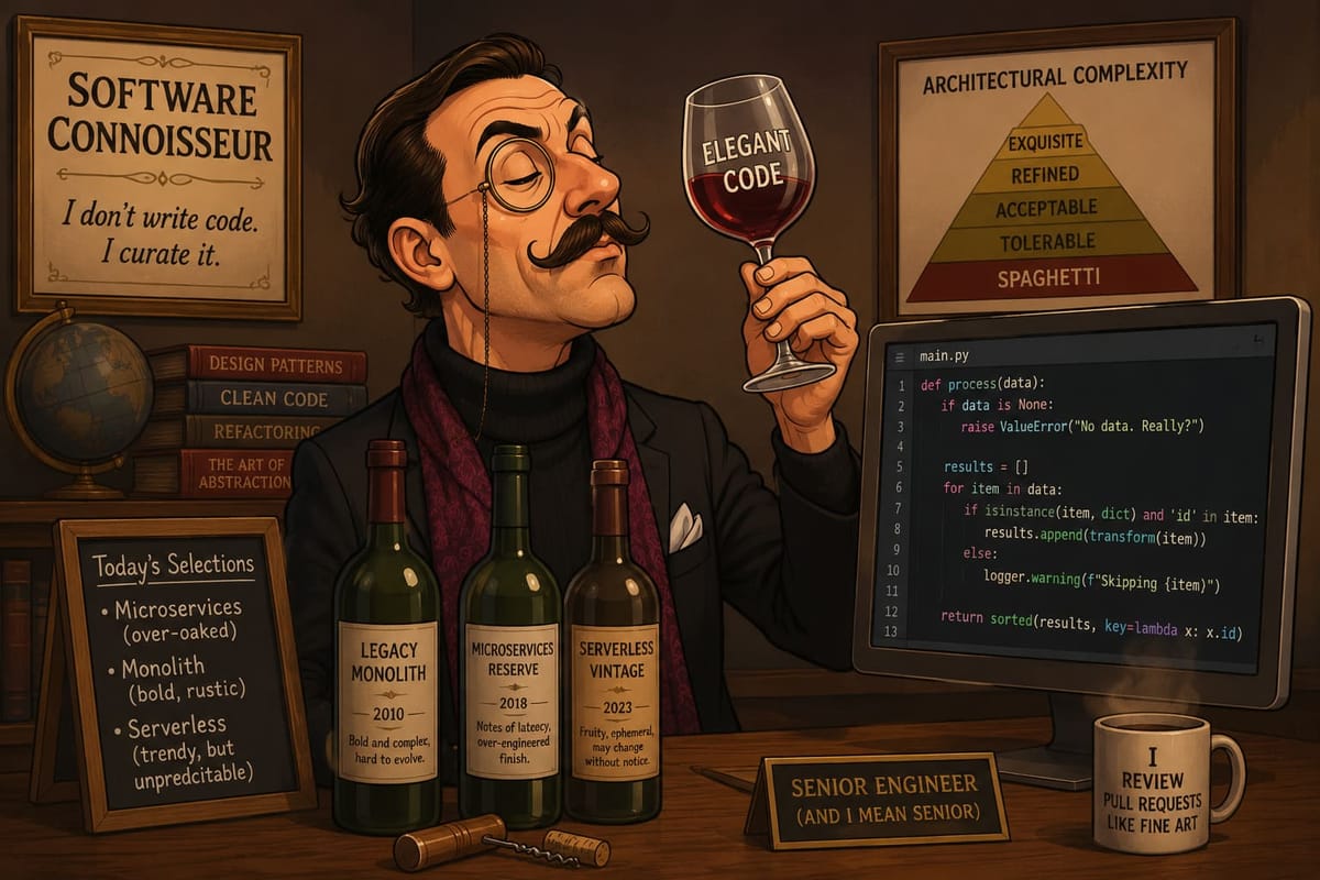 Snobby Connoisseur of Software