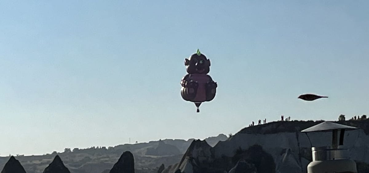 More Balloons and Back to Istanbul